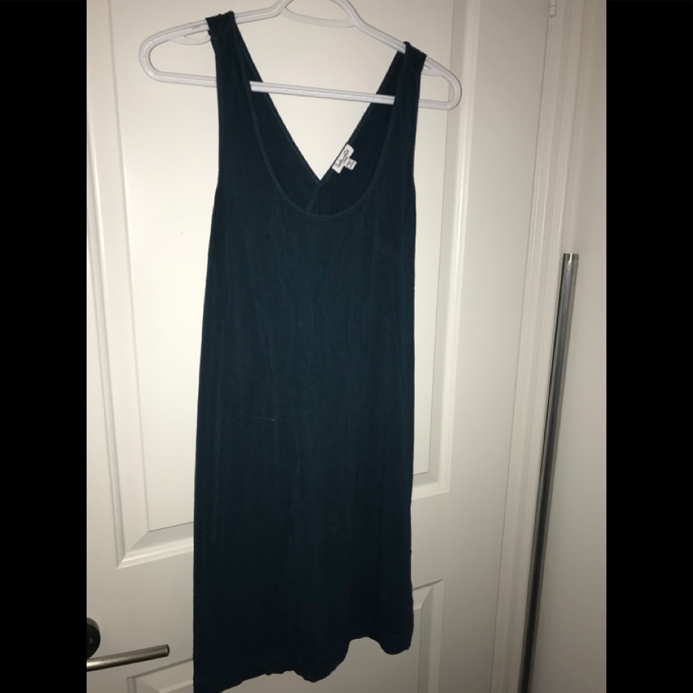 Splendid forest green summer dress